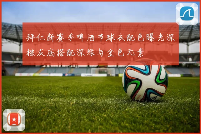 拜仁新赛季啤酒节球衣配色曝光深棕灰底搭配深绿与金色元素